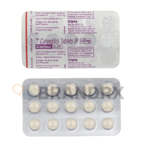 Carloc 6.25 mg Cipla