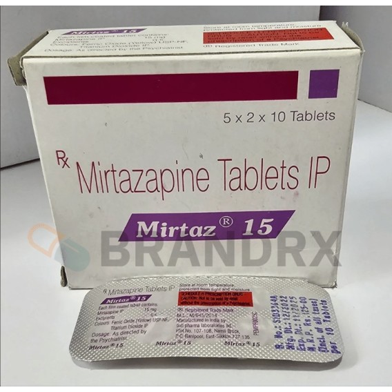 Mirtaz 15 mg Sun Pharmaceuticals Industries