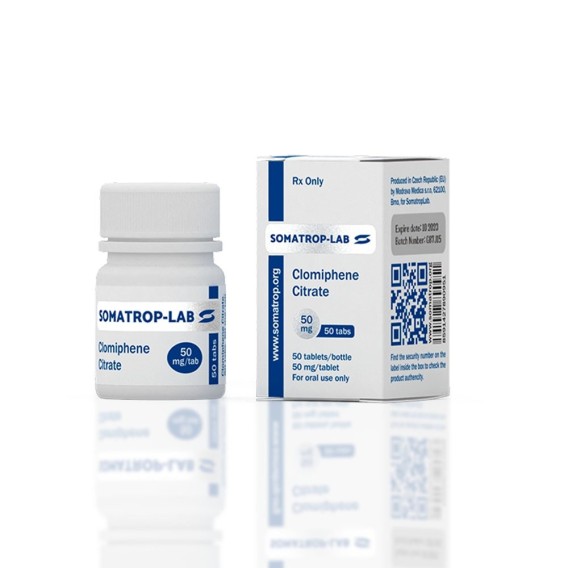 Clomiphene citrate 50 mg Somatrop-Lab